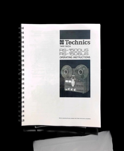 Technics tape deck 1500us - technics, rs-1500us