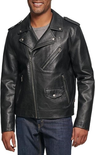 Giacca moto uomo levi - giacca,