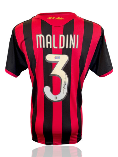 Paolo maldini signed milan - signed,
