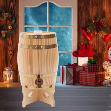 Botte per vino 5l con base e
