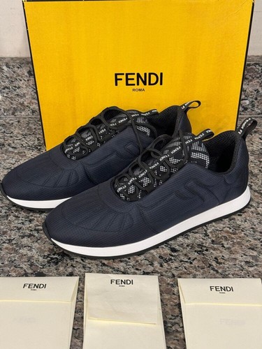 Fendi black white sneakers - &,
