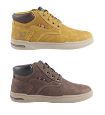 ENRICO COVERI scarponcini uomo midi scarponi invernali pelle sintetica e tessuto