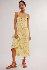 Free people abito midi lavanda - midi,
