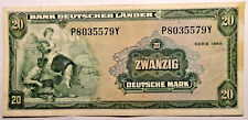 Banconota da 20 Marchi Tedeschi 1949
