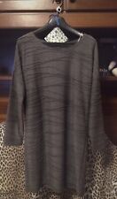 Vestito Grigio Maniche Lunghe. Taglia M.