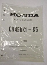 Honda CB450K1~K5 Parts Catalog