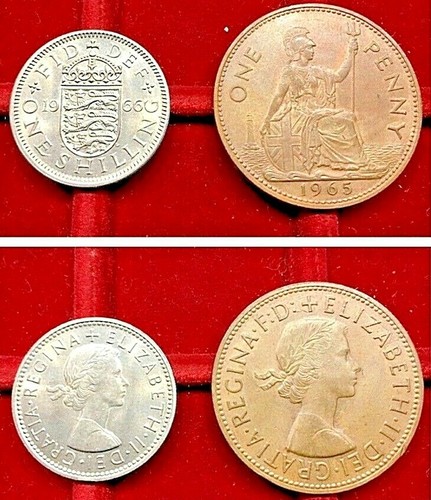 Inghilterra lotto monete - di, 2