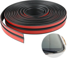 4M Guarnizione in Gomma Autoadesiva Universale per Parabrezza Auto, Guarnizione 