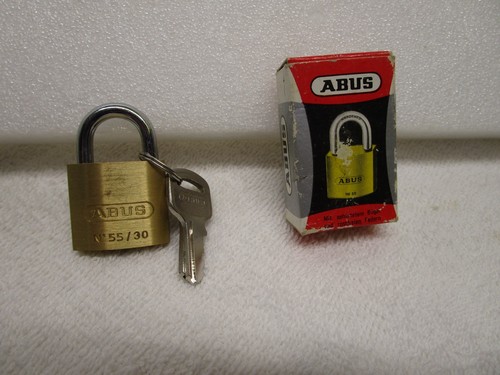 Lucchetto vintage abus e - lucchetto, 55/30