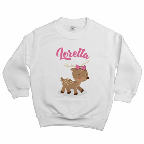 Felpa bambina personalizzata