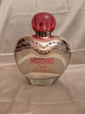 MOSCHINO PINK BOUQUET FACTICE DUMMY GIGANTE VETRO  24×20×14  CM. MAGNUM VINTAGE