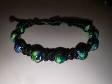 Bracciale Filo Cotone Cerato Macrame Perline Tamashi Hand Made Fatto A Mano