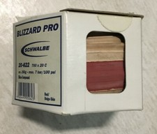 Copertoncino bici corsa Schwalbe Blizzard Pro 700x20 C rosso vintage bike Tire