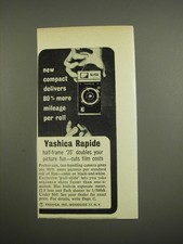 Pubblicità fotocamera Yashica