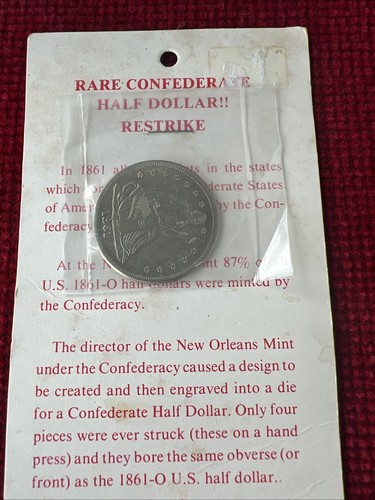 Mezzo dollaro 1861 confederato