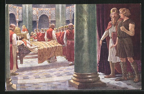 Parsival amfortas nel letto - nel,