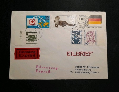 Busta storia postale germania - busta,