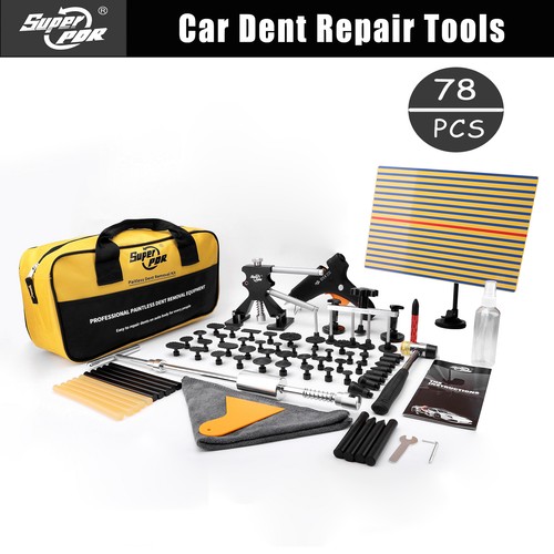 Paintless car dent - dent, repair