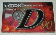 TDK D90 Nastro cassetta