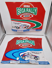 Sega Rally 1 Arcade game Original Stickers for Side Panels/ ADESIVI PANNELLI