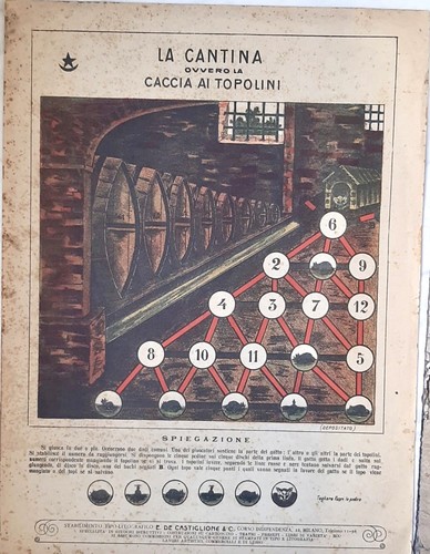 Giochi percorso cantina - di, la