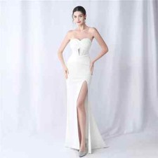 Vestito Abito Elegante Lungo
