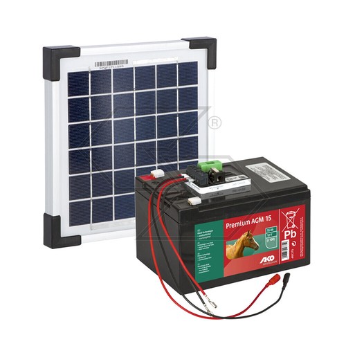 Kit solare batteria pannello - solare,