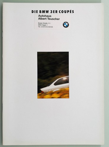 Bmw serie coupé e36 - bmw, 3