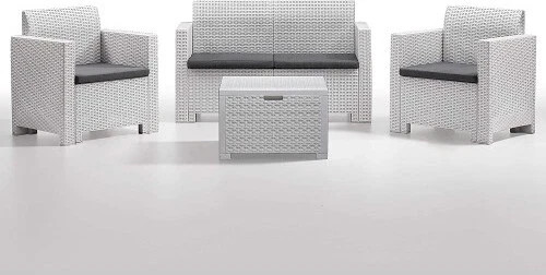 Set salotto giardino nebraska - salotto,,