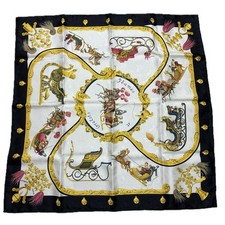 HERMES Plumes et Grelots Carre