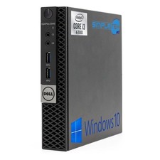 DELL 3040 MICRO MINI PC CORE i3 WIN 10 PRO 8 GB RAM 2 TB SSD COMPUTER FISSO DESK