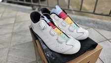 Scarpe Ciclismo Sidi Laghee Sprinter Taglia 41 EU Bianco Road Shoes