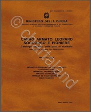 CARRO ARMATO FIAT OTO MELARA LEOPARD 1986 Soccorso  Pioniere P2 Nomen DVD