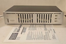 Pioneer SG-540 ~ Equalizzatore grafico stereo 7 bande vintage con manuale FUNZIONANTE