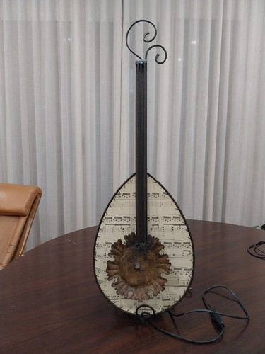 Lampada tavolo artigianale - da,
