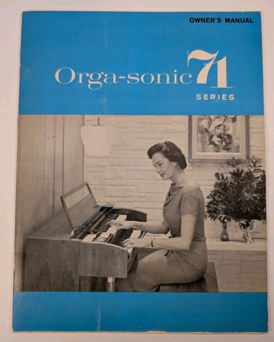 Baldwin orga sonic manuale - baldwin, orga-sonic