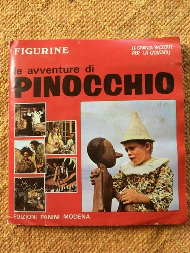 Figurine panini pinocchio 1972 - figurine,