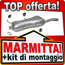 Silenziatore Posteriore per