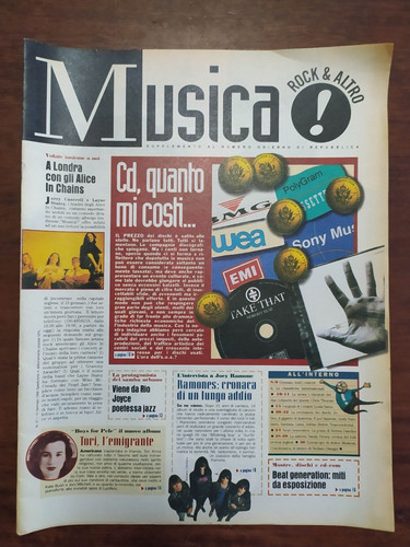 Rivista musica rock - rivista, altro