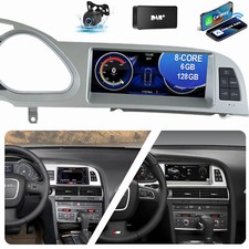 Android 14 6+128G DAB+ per Audi A6 4F C6 MMI 3G 10-12 Carplay WIFI autoradio KAM