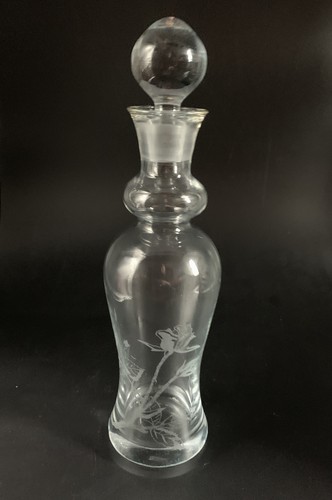 Caraffa vetro molato - vetro, molato;
