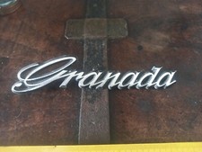 FORD GRANADA - SCRITTA COFANO POSTERIORE - ANNI '70.