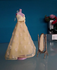 "MATTEL" Abito per BARBIE "PERFUME PRETTY" SCENTED FASHIONS ,1987, colore giallo