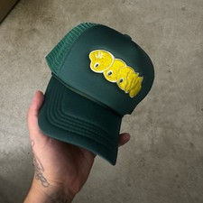 cappello camionista mf doom vintage verde