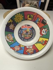Vintage 1996 Kellogg’s Plastic Cereal Bowl Ciotola Cereali Anni 90 plastica dura
