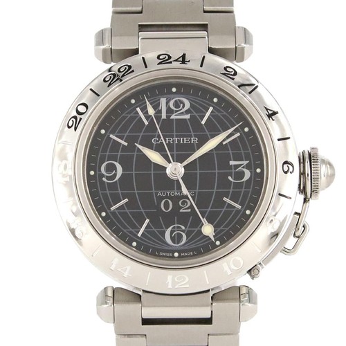 Authentic cartier pasha gmt - cartier, c