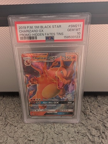 Psa charizard sm211 - charizard, gx