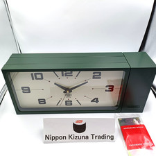 Orologio da parete DULTON doppia faccia verde retrò magnete tipo H21-0362DGN Giappone