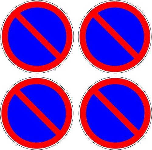 Autocollant sticker garage - 4x,