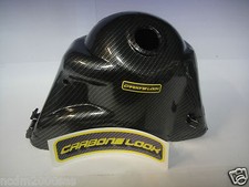 Cuffia CARBON LOOK raffreddamento motore Vespa 125 Primavera ET3 PK 125 - 90 Sup